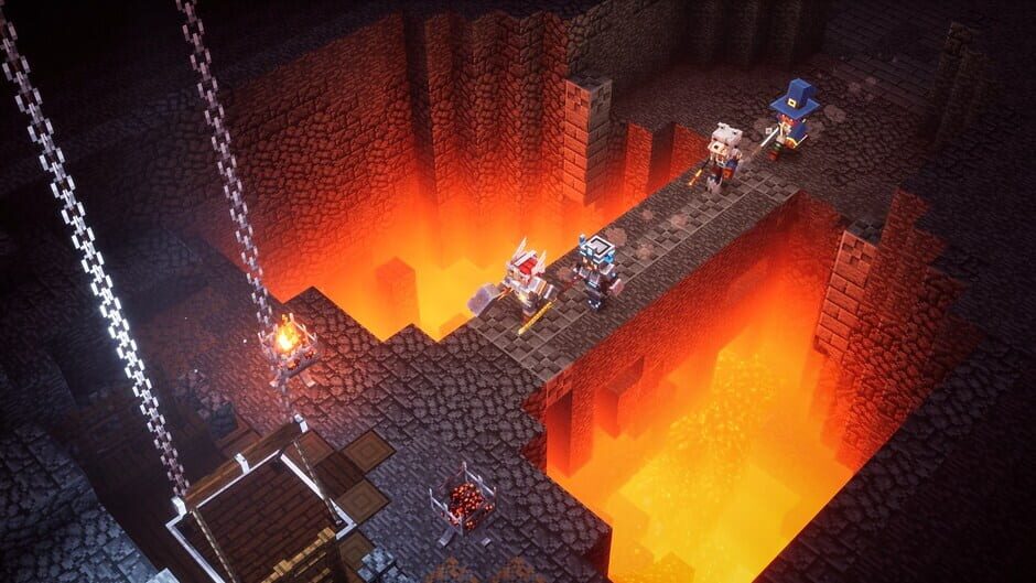 Capture de Minecraft Dungeons