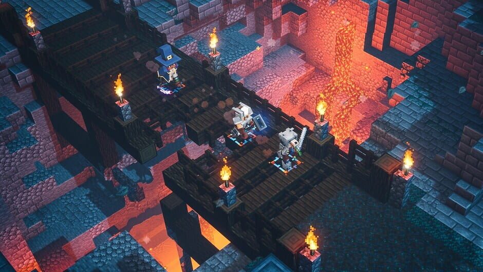 Capture de Minecraft Dungeons