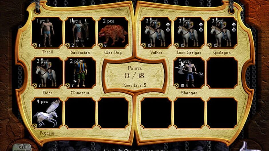 Capture de Warlords Battlecry II