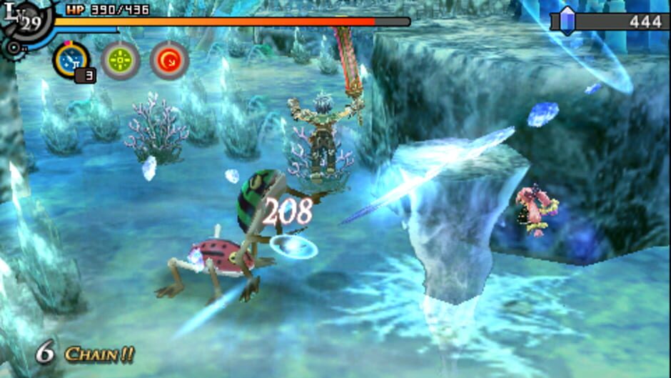 Capture de The Legend of Nayuta: Boundless Trails