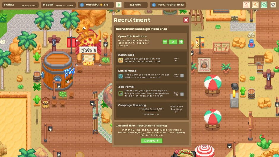 Capture de Let's Build a Zoo