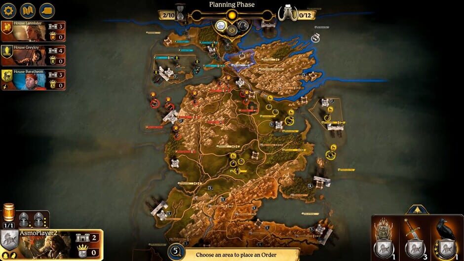 Capture d’A Game of Thrones: The Board Game - Digital Edition