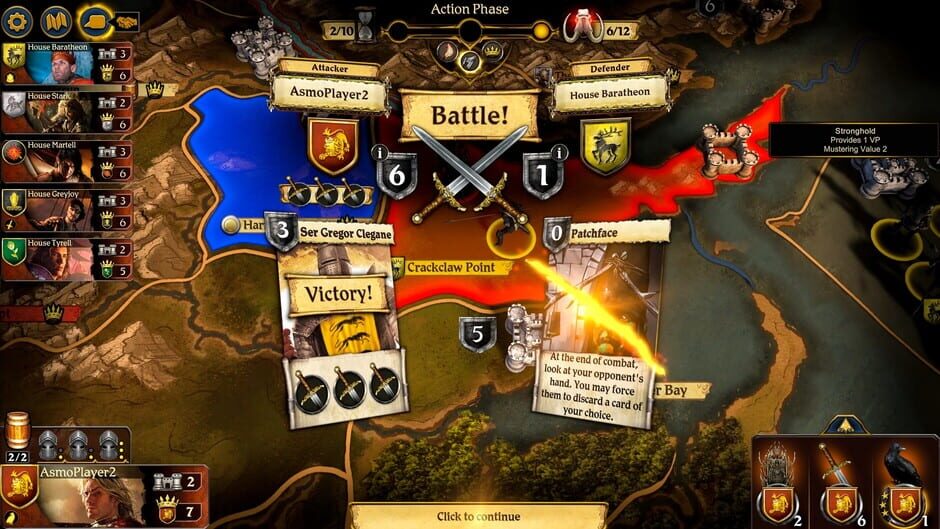 Capture d’A Game of Thrones: The Board Game - Digital Edition