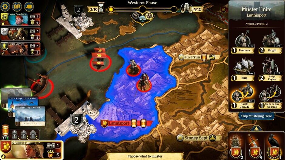 Capture d’A Game of Thrones: The Board Game - Digital Edition
