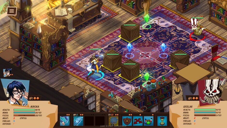 Capture de Reverie Knights Tactics