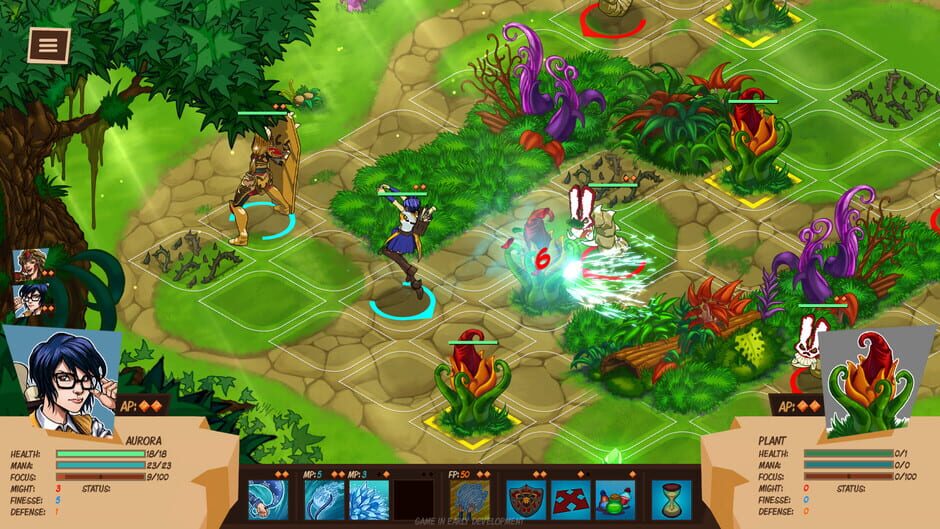 Capture de Reverie Knights Tactics