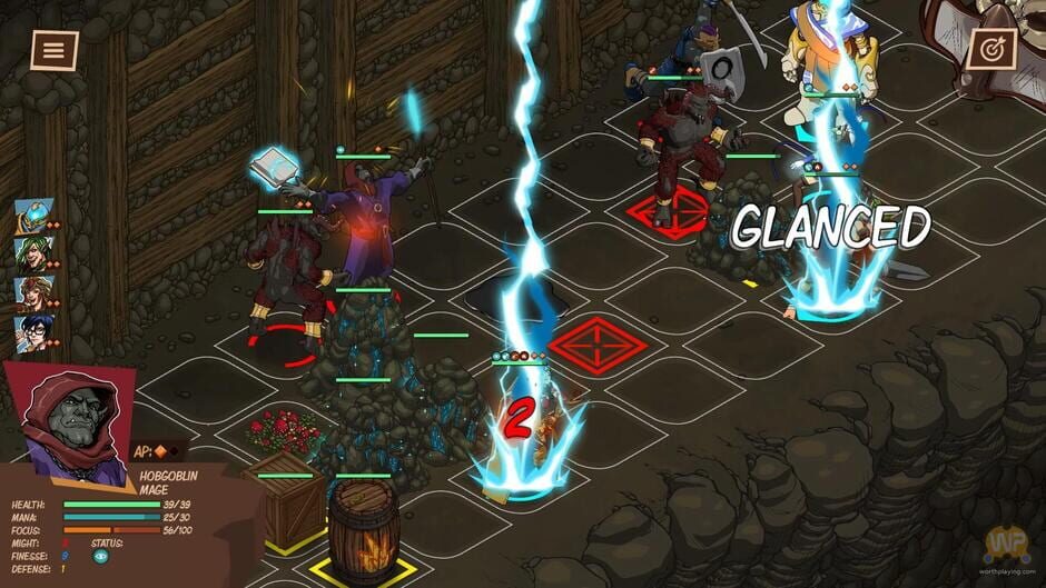 Capture de Reverie Knights Tactics