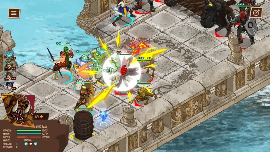 Capture de Reverie Knights Tactics