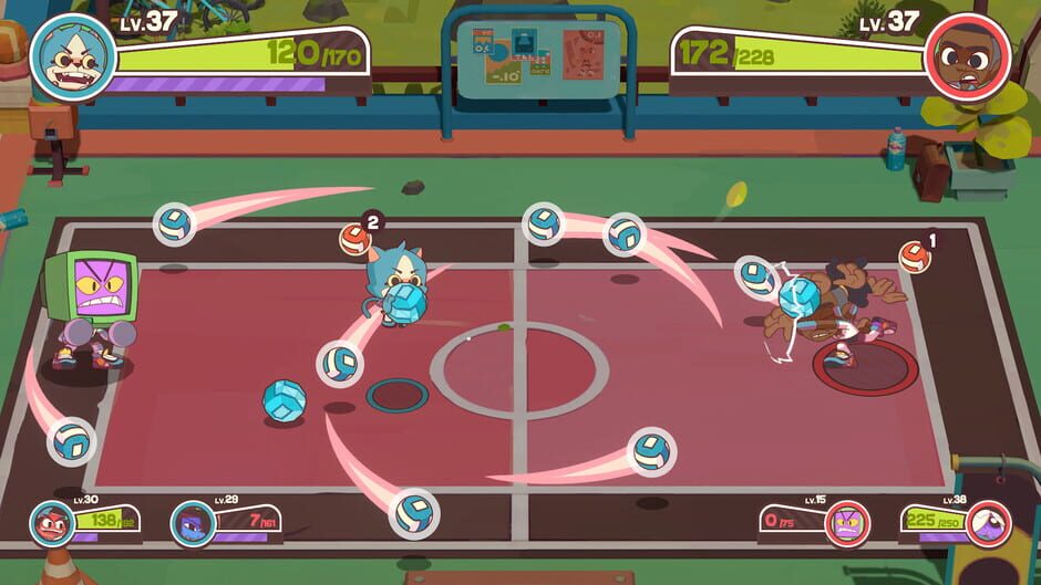Capture de Dodgeball Academia