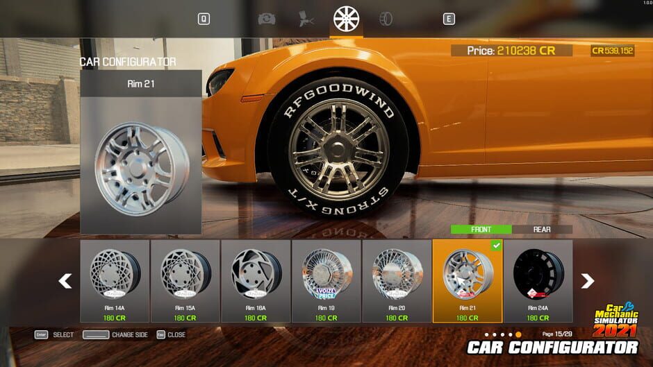 Capture de Car Mechanic Simulator 2021