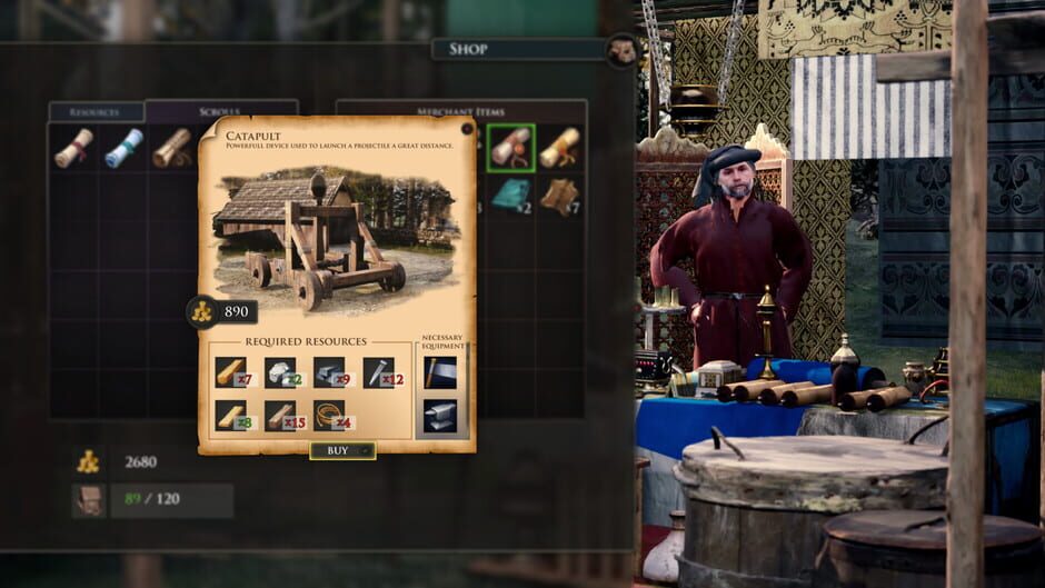 Capture de Medieval Machines Builder