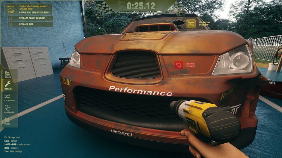 Capture de Rally Mechanic Simulator