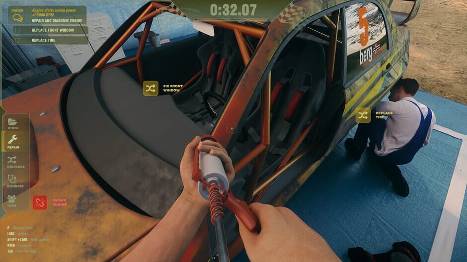 Capture de Rally Mechanic Simulator