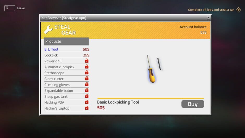 Capture de Thief Simulator 2