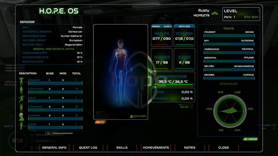 Capture de Beyond Mankind: The Awakening