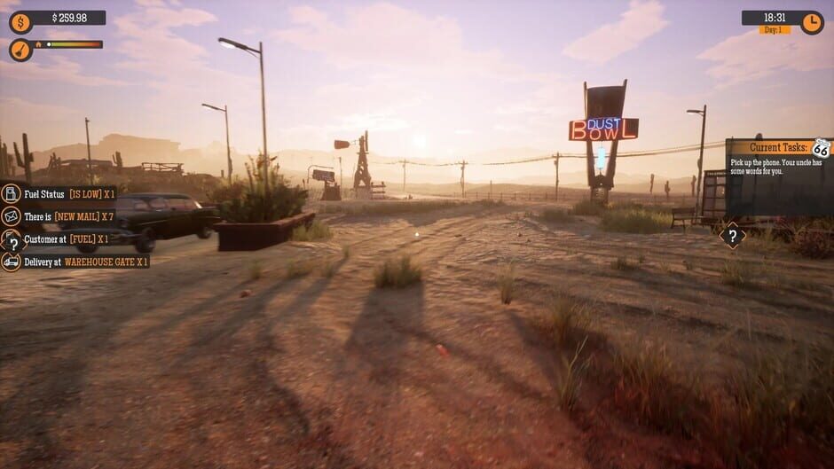 Capture de Gas Station Simulator
