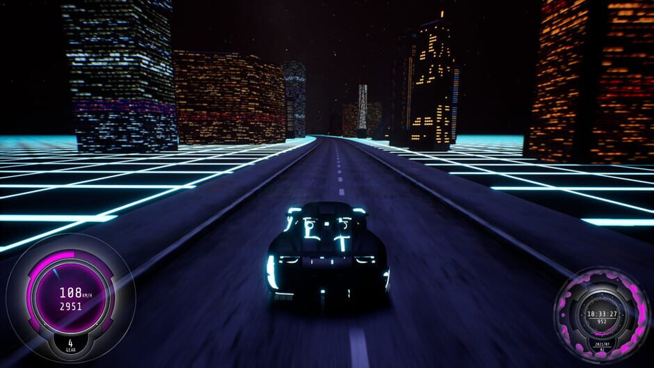 Capture de Synthwave Burnout