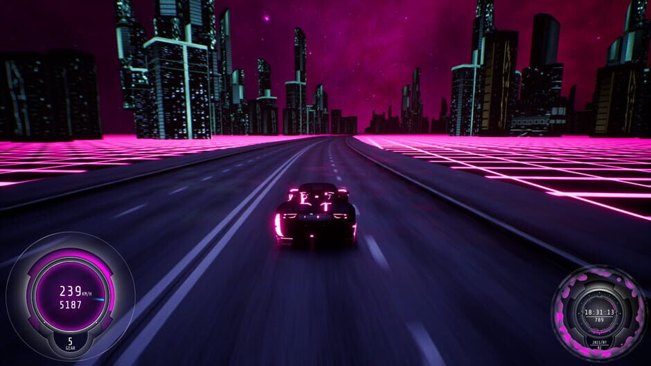 Capture de Synthwave Burnout