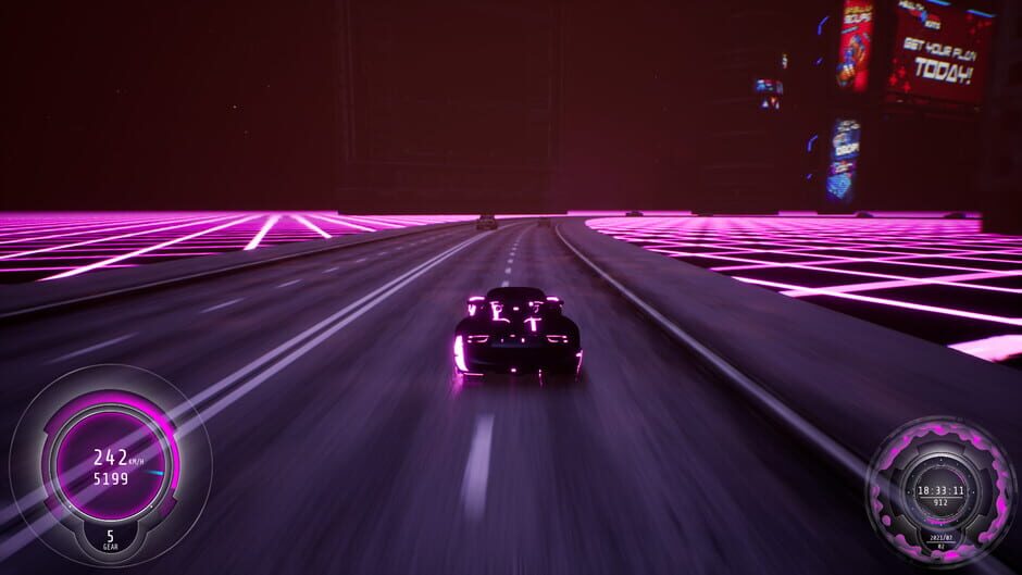 Capture de Synthwave Burnout