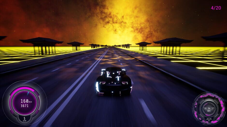 Capture de Synthwave Burnout