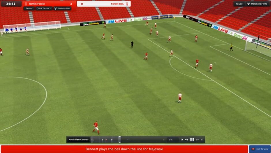 Capture de Football Manager 2011