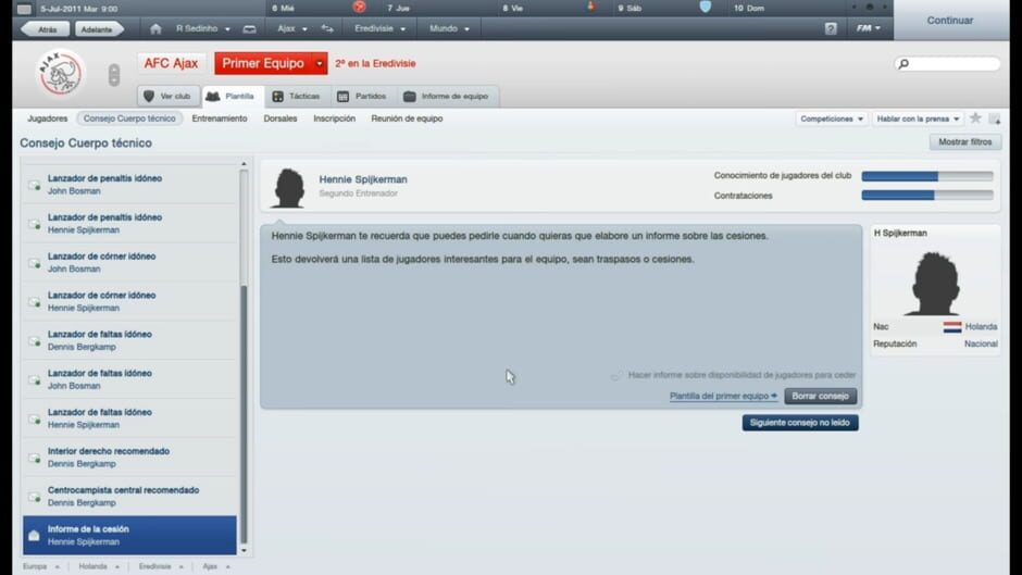 Capture de Football Manager 2012