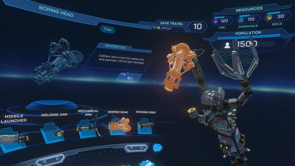 Capture d’AGOS: A Game of Space