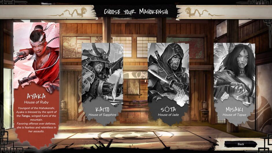 Capture de Mahokenshi - The Samurai Deckbuilder