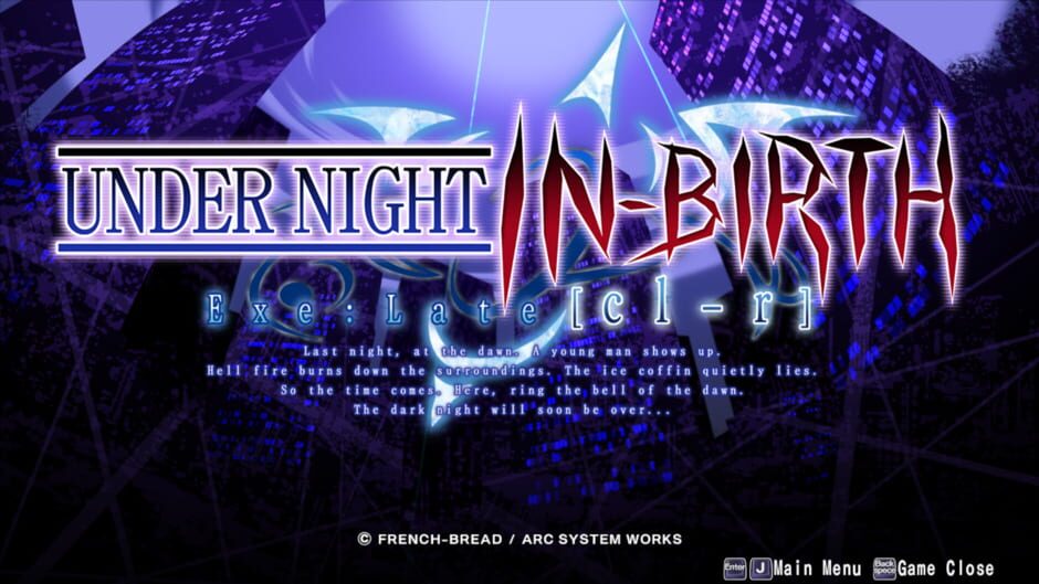 Capture d’Under Night In-Birth Exe:Late[cl-r]