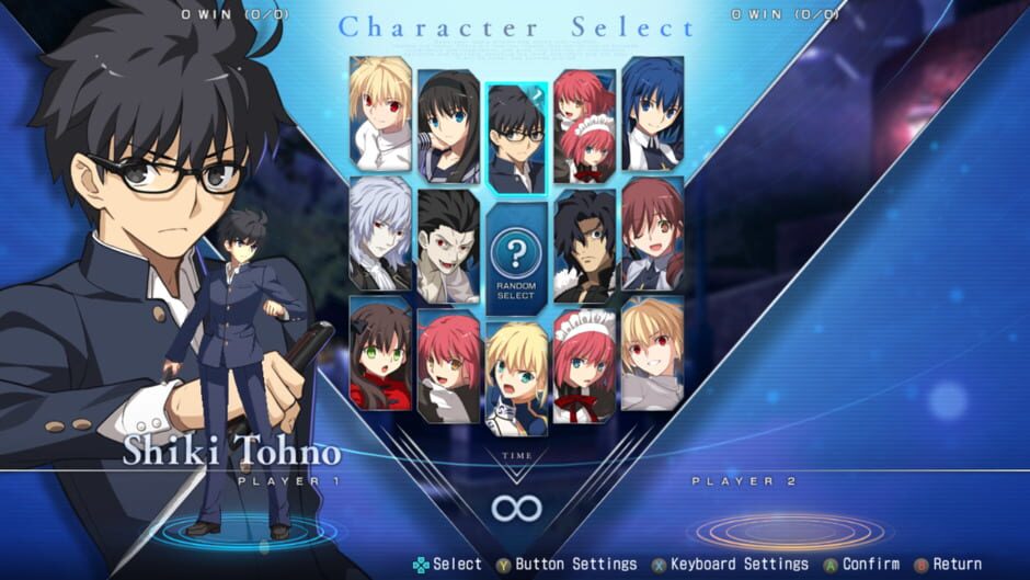 Capture de Melty Blood: Type Lumina