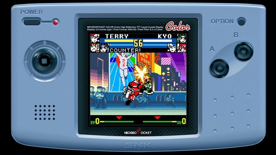 Capture de SNK vs. Capcom: The Match of the Millennium