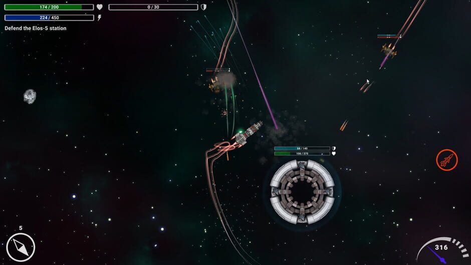 Capture de Space Defender: Frontier Squadron