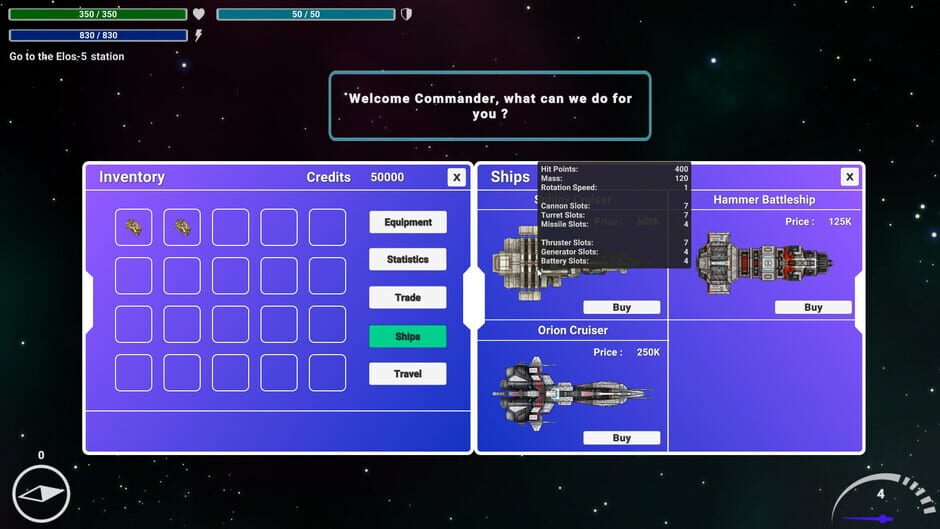 Capture de Space Defender: Frontier Squadron