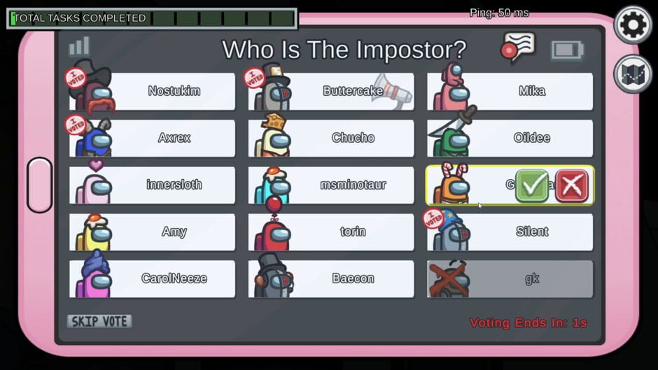 Capture d’Among Us