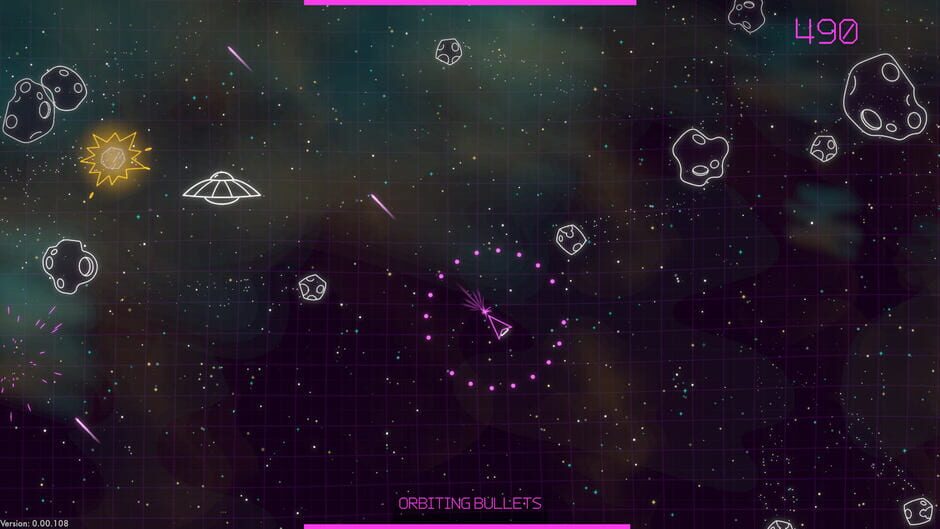 Capture d’Asteroids: Recharged
