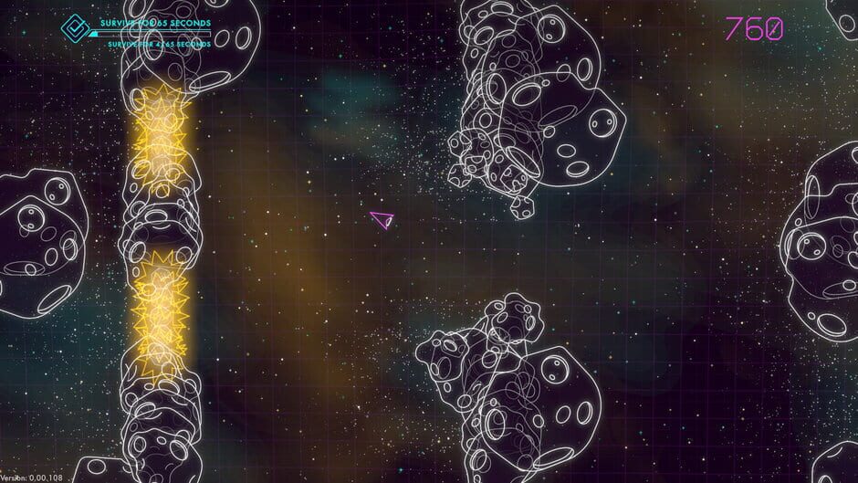 Capture d’Asteroids: Recharged