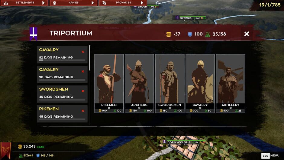 Capture de Fall of an Empire