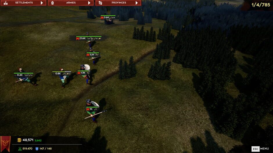 Capture de Fall of an Empire