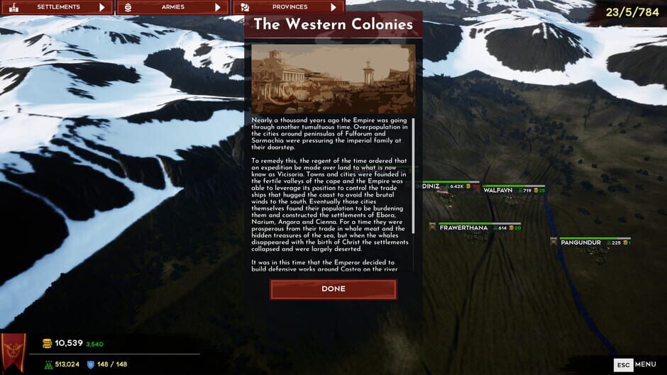 Capture de Fall of an Empire