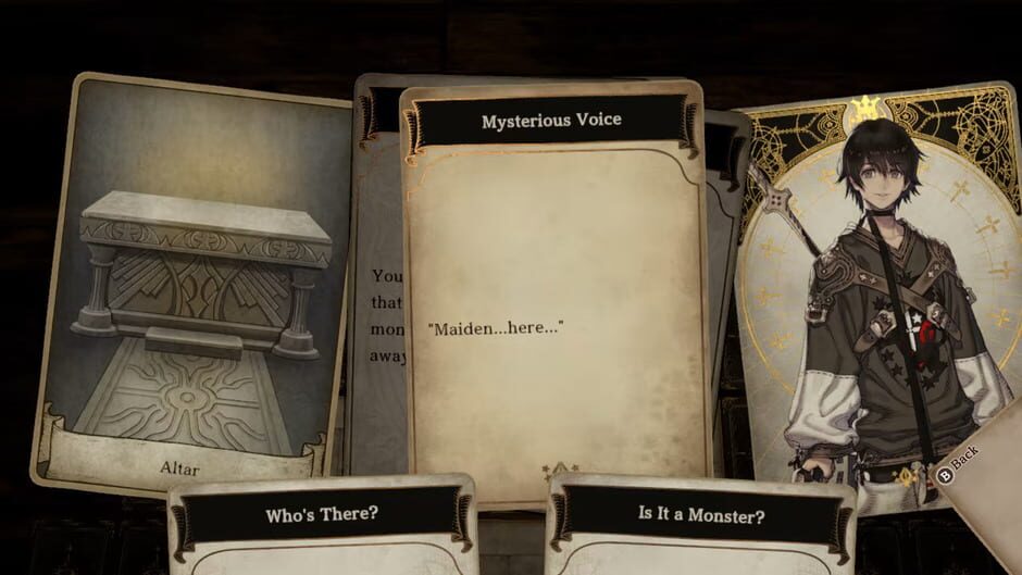 Capture de Voice of Cards: The Forsaken Maiden
