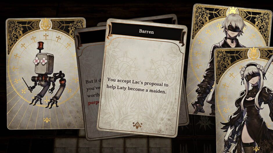 Capture de Voice of Cards: The Forsaken Maiden