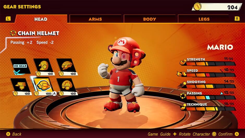 Capture de Mario Strikers: Battle League
