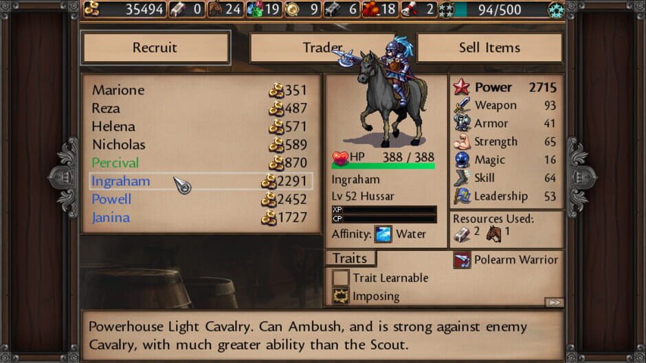 Capture de Symphony of War: The Nephilim Saga