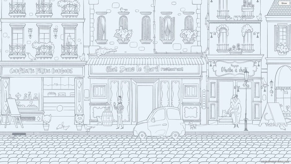 Capture de Hidden Cats in Paris