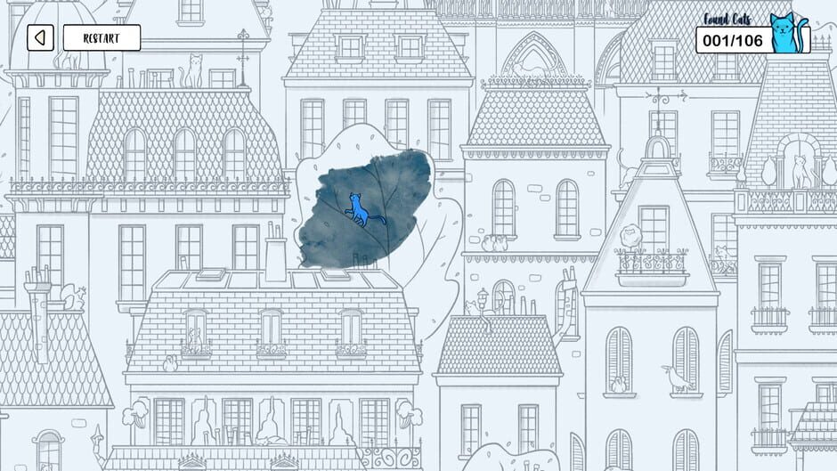 Capture de Hidden Cats in Paris