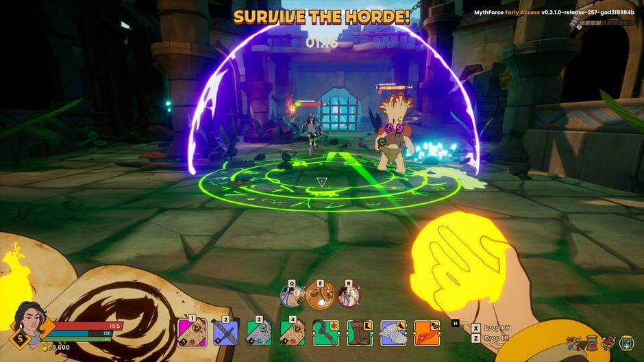 Capture de MythForce