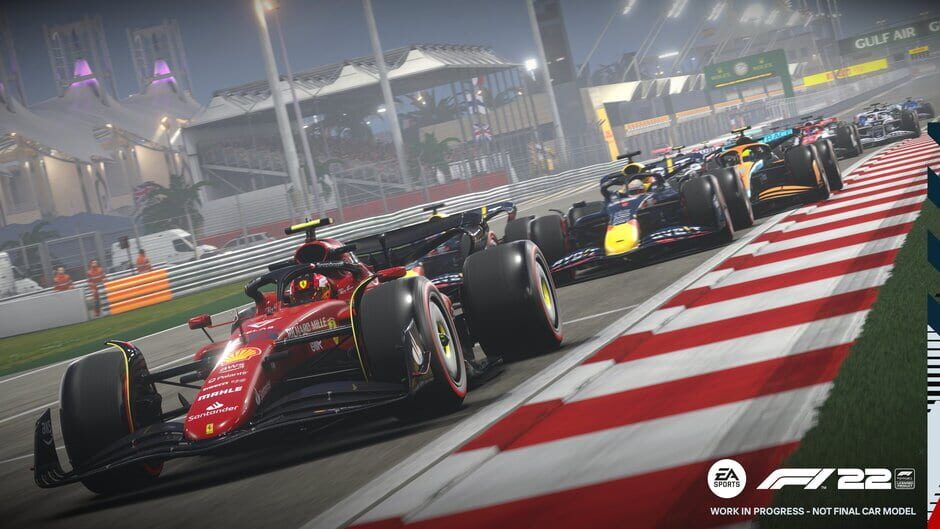 Capture de F1 22