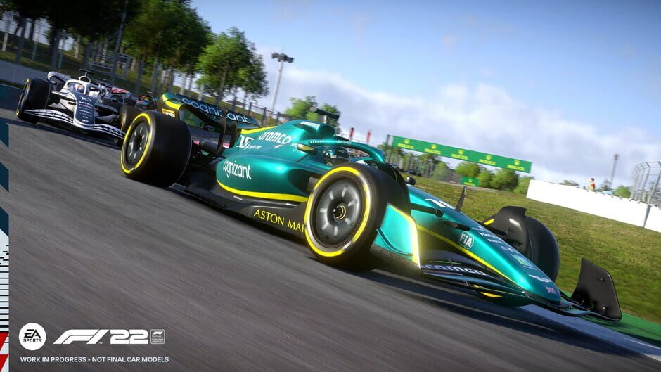 Capture de F1 22