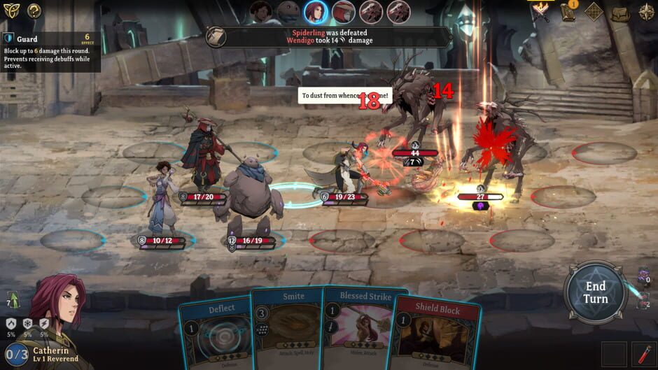 Capture de Gordian Quest