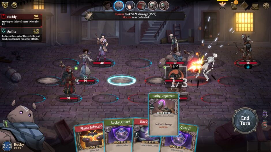 Capture de Gordian Quest